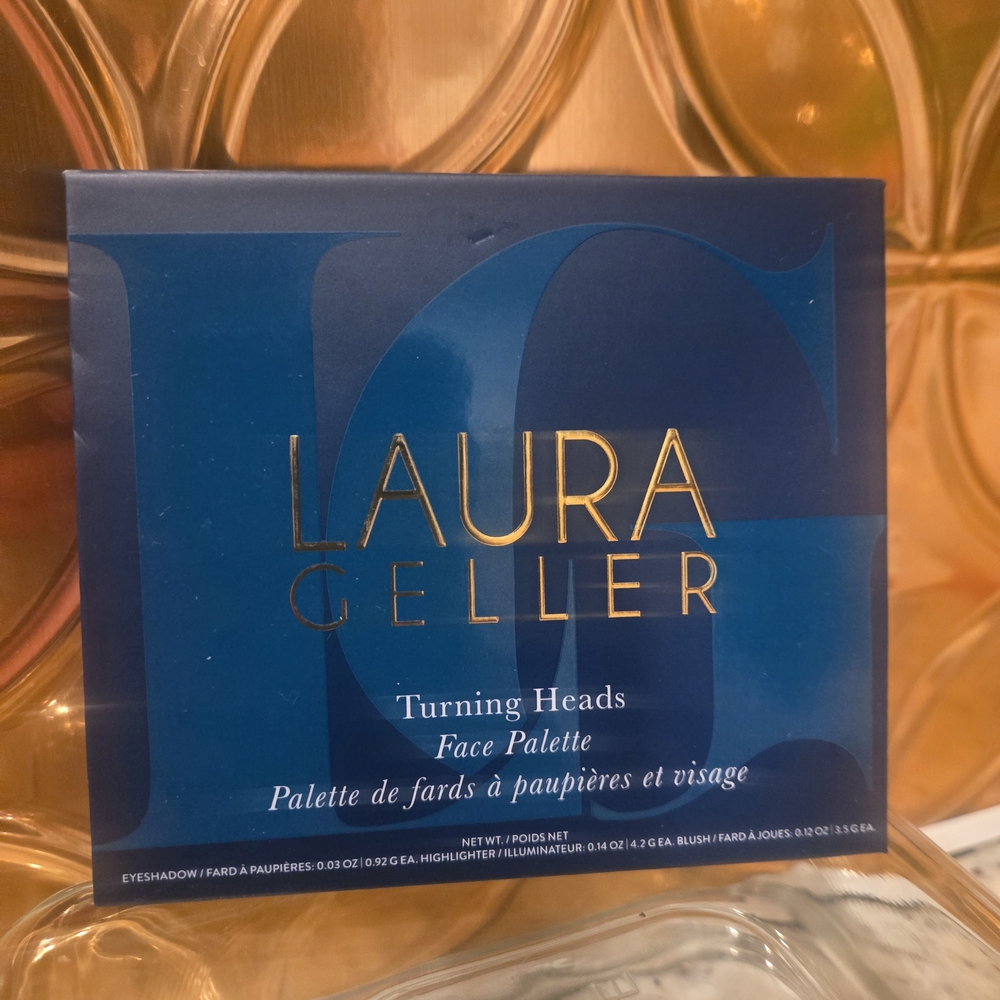 Laura Geller Turning Heads Face Palette in Blue and Gold